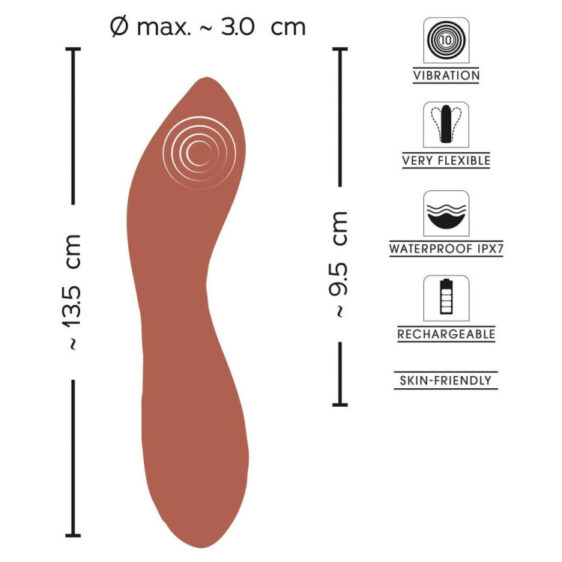 Sweet Smile Fleksibel Mini G-punkt Vibrator