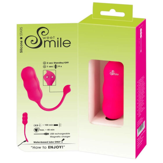 Sweet Smile Shaking Love Balls Bækkenbundskugler med Vibrator