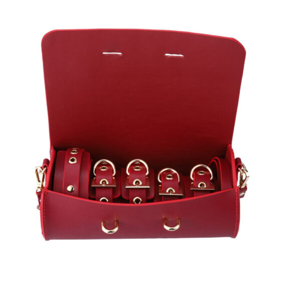 BDSM Sæt med Taske - Rød