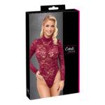 Blonde Body i Bordeaux med Lange Ærmer