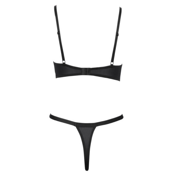 Blonde Bøjle BH med G-streng og Snører