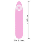 Cuties Mini Silikone Vibrator med Spids 3 Cuties Mini Silikone Vibrator med Spids