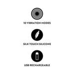 Cuties Mini Silikone Vibrator med Spids 4 Cuties Mini Silikone Vibrator med Spids
