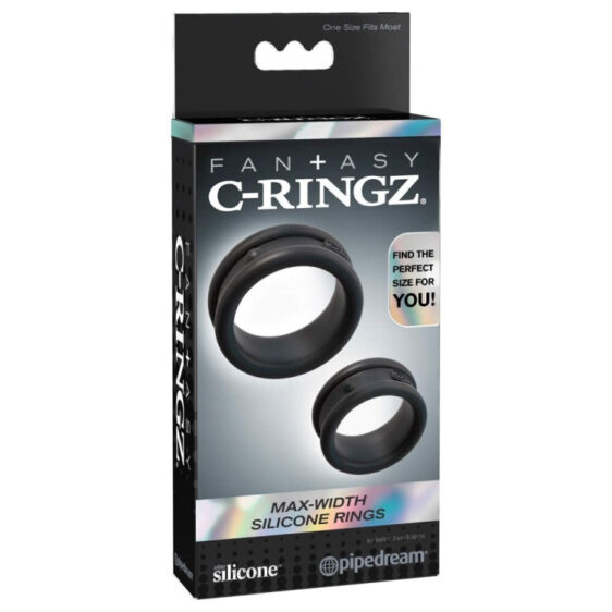 Fantasy C-Ringz Max-Width Silicone Rings Penisring