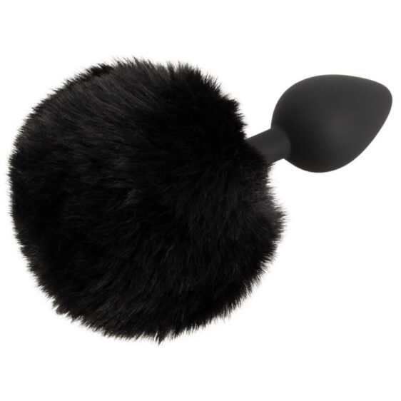 Fluffy Bunny Tail Anal Plug med Pompom