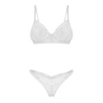 Obsessive BH og Trusser Alissium i Hvid