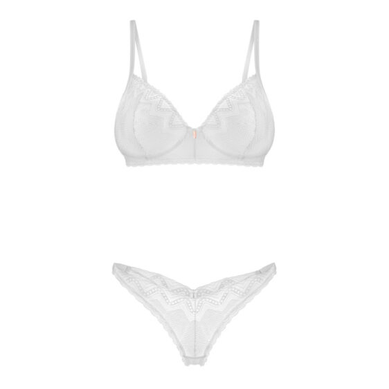 Obsessive BH og Trusser Alissium i Hvid