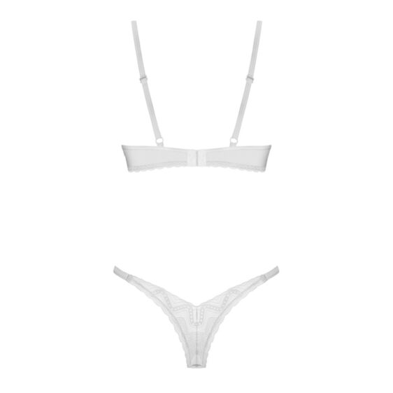 Obsessive BH og Trusser Alissium i Hvid