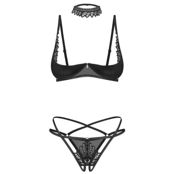 Obsessive Bøjle BH og Bundløse Trusser Donarella