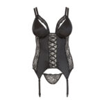 Plus Size Blonde Bustier med Aftagelige Skåle