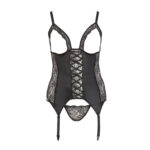 Plus Size Blonde Bustier med Aftagelige Skåle