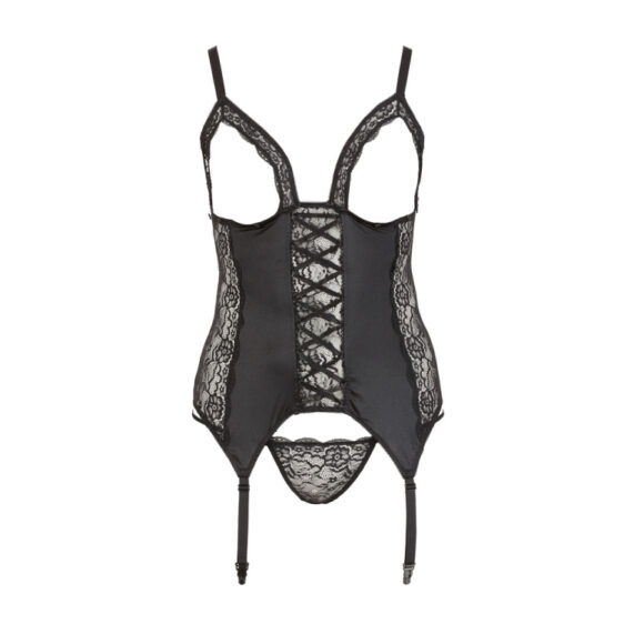 Plus Size Blonde Bustier med Aftagelige Skåle