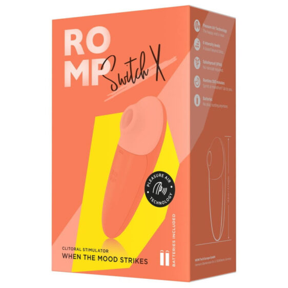 ROMP Switch X Klitoris Stimulator med Pleasure Air