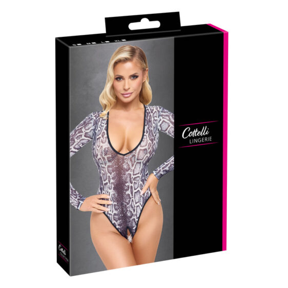 Snake Print Body Bundløs