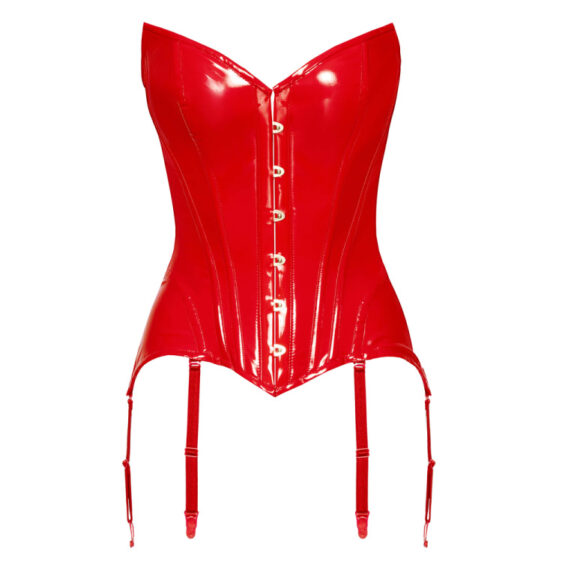 Stropløs Rød Vinyl Korset