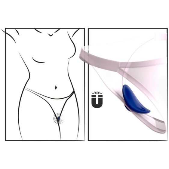 Sweet Smile Fjernbetjent Trussevibrator Extra Slim