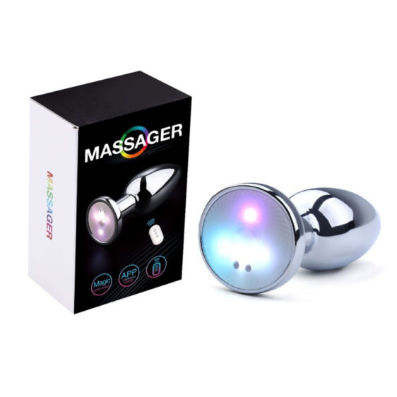 Vibrerende Butt Plug med LED - Small