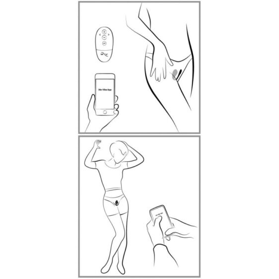 We-Vibe Jive 2 Trådløs Vibrator Æg med App Styring