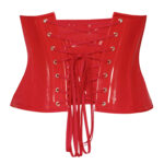 Black Level Rødt Vinyl Talje Korset