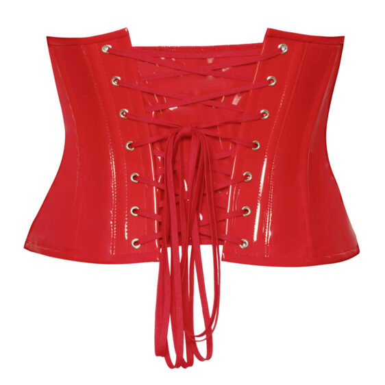 Black Level Rødt Vinyl Talje Korset