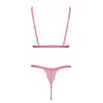 Fantasy Blonde BH og G-Streng i Pink