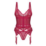 Obsessive Cupid Desir Lingeri Sæt i Rød 3 Obsessive Cupid Desir Lingeri Sæt i Rød