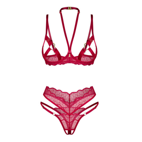 Obsessive Cupide Desir BH Sæt i Rød