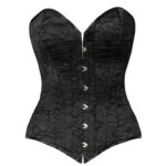 Stropløs corsage med silkemat overflade