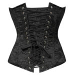 Stropløs corsage med silkemat overflade