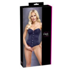 Stropløs corsage med silkemat overflade