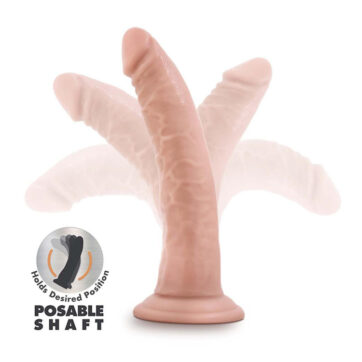 Dr. Skin Plus 7 Inch Posable Dildo