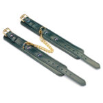 Liebe Seele Luksus Blå - Læder Ankelmanchetter