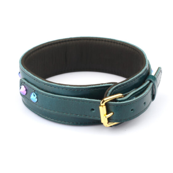 Liebe Seele Luksus Blå - Læderhalsbånd