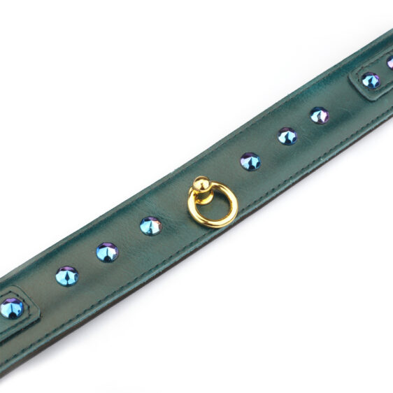 Liebe Seele Luksus Blå - Læderhalsbånd