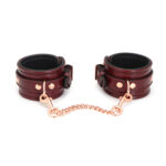 Liebe Seele Vinrød - Læder Ankelmanchetter Liebe Seele Vinrød - Læder Ankelmanchetter