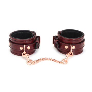 Liebe Seele Vinrød - Læder Ankelmanchetter