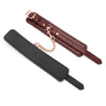 Liebe Seele Vinrød - Læder Ankelmanchetter5 Liebe Seele Vinrød - Læder Ankelmanchetter