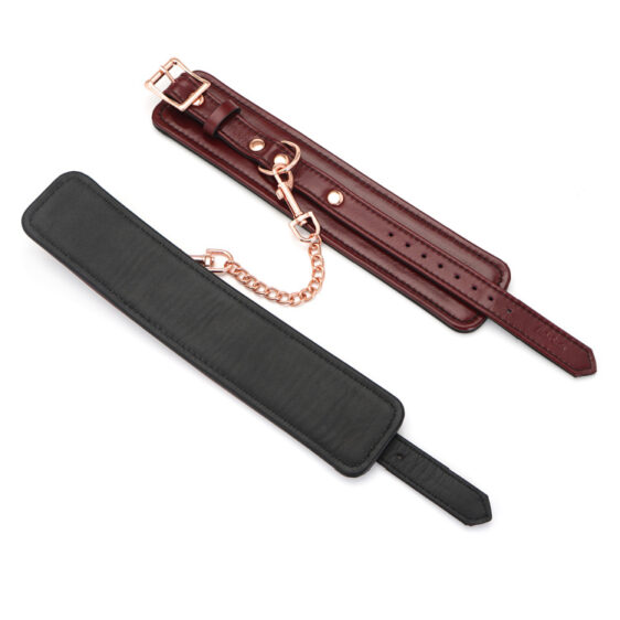 Liebe Seele Vinrød - Læder Ankelmanchetter