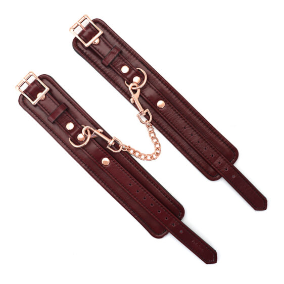 Liebe Seele Vinrød - Læder Ankelmanchetter