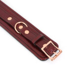 Liebe Seele Vinrød - Læderhåndjern med Rose Gold4 Liebe Seele Vinrød - Læderhåndjern med Rose Gold