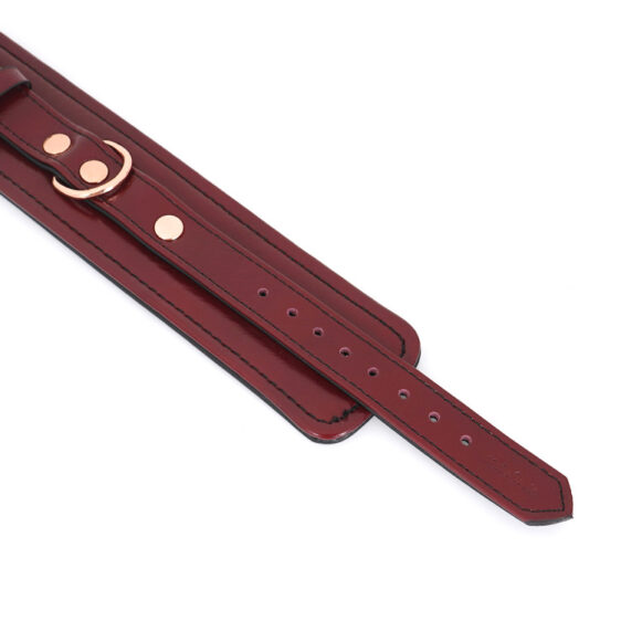 Liebe Seele Vinrød - Læderhåndjern med Rose Gold