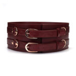 Liebe Seele Vinrød - Luksus Læder Bælte