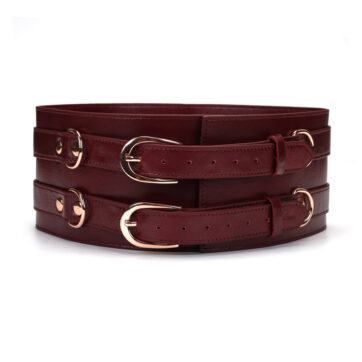 Liebe Seele Vinrød - Luksus Læder Bælte