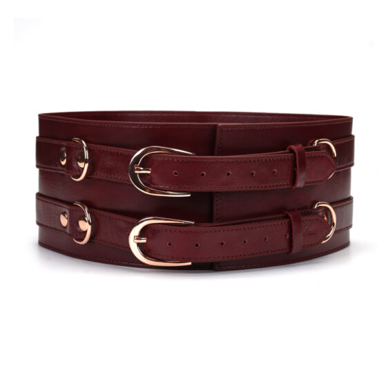Liebe Seele Vinrød - Luksus Læder Bælte