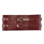 Liebe Seele Vinrød - Luksus Læder Bælte