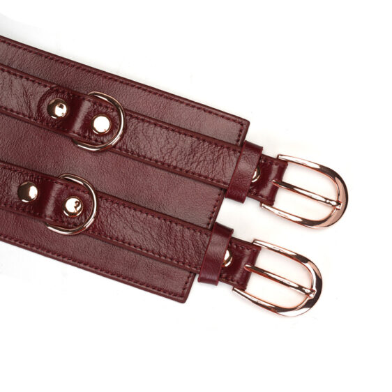 Liebe Seele Vinrød - Luksus Læder Bælte