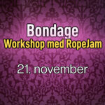 bondage workshop med ropejam