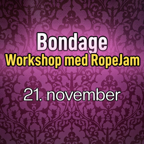 bondage workshop med ropejam