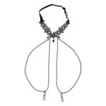 Blonde Halsbånd med Nipple Klemmer