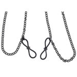 Blonde Halsbånd med Nipple Klemmer